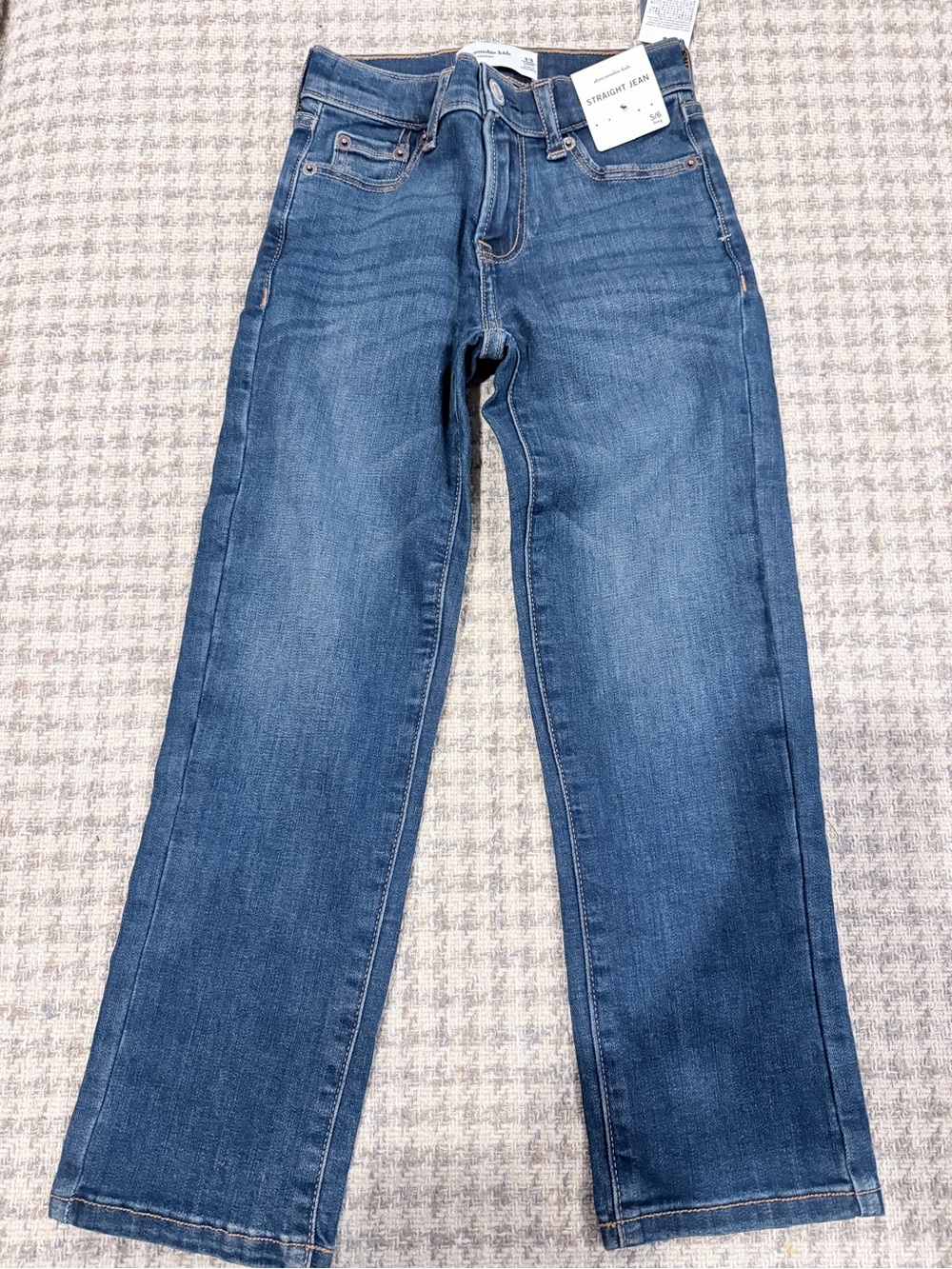 abercrombie kids  Straight Jeans in Denim Blue